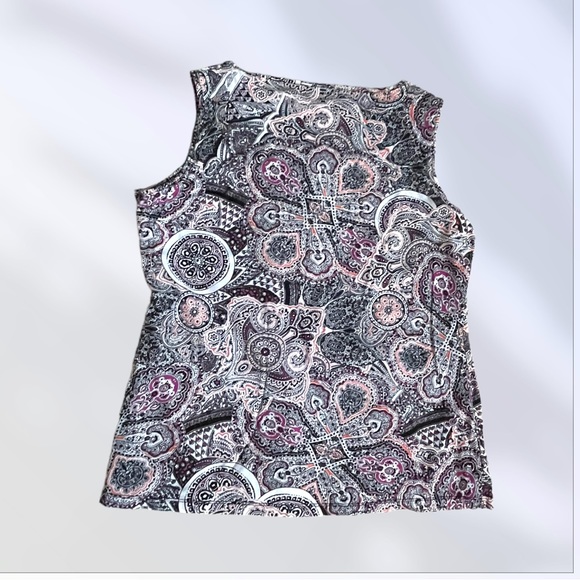 Style & Co. Petite Tank Blouse Ruffles - Picture 12 of 15